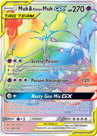 Muk & Alolan Muk-GX 220/214 - Unbroken Bonds