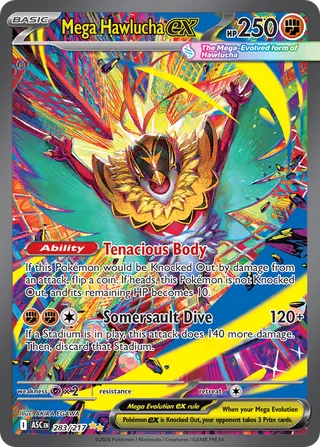 Mega Hawlucha ex 283/217 - Ascended Heroes