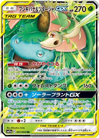 Venusaur And Snivy gx Remix Bout 001/064