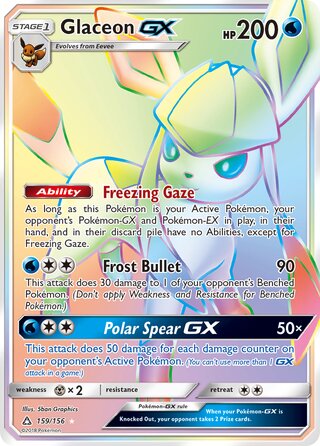 Glaceon-GX 159/156 - Ultra Prism