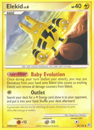 Elekid 48/130 - Diamond & Pearl Base