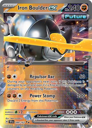 Iron Boulder ex 099/162 - Temporal Forces