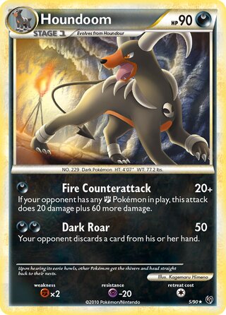 Houndoom 5/90 - Undaunted