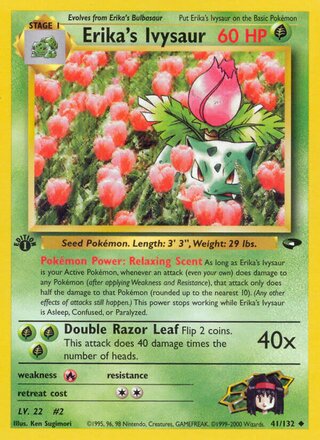Erika's Ivysaur 41/132 - Gym Challenge
