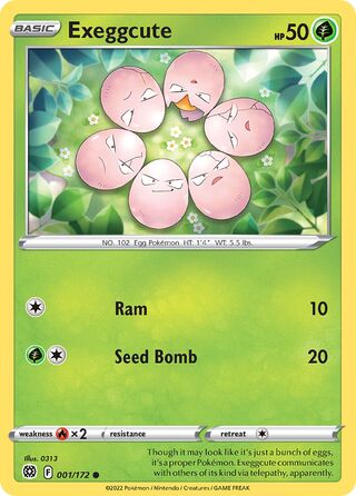 Exeggcute 001/172 - Brilliant Stars