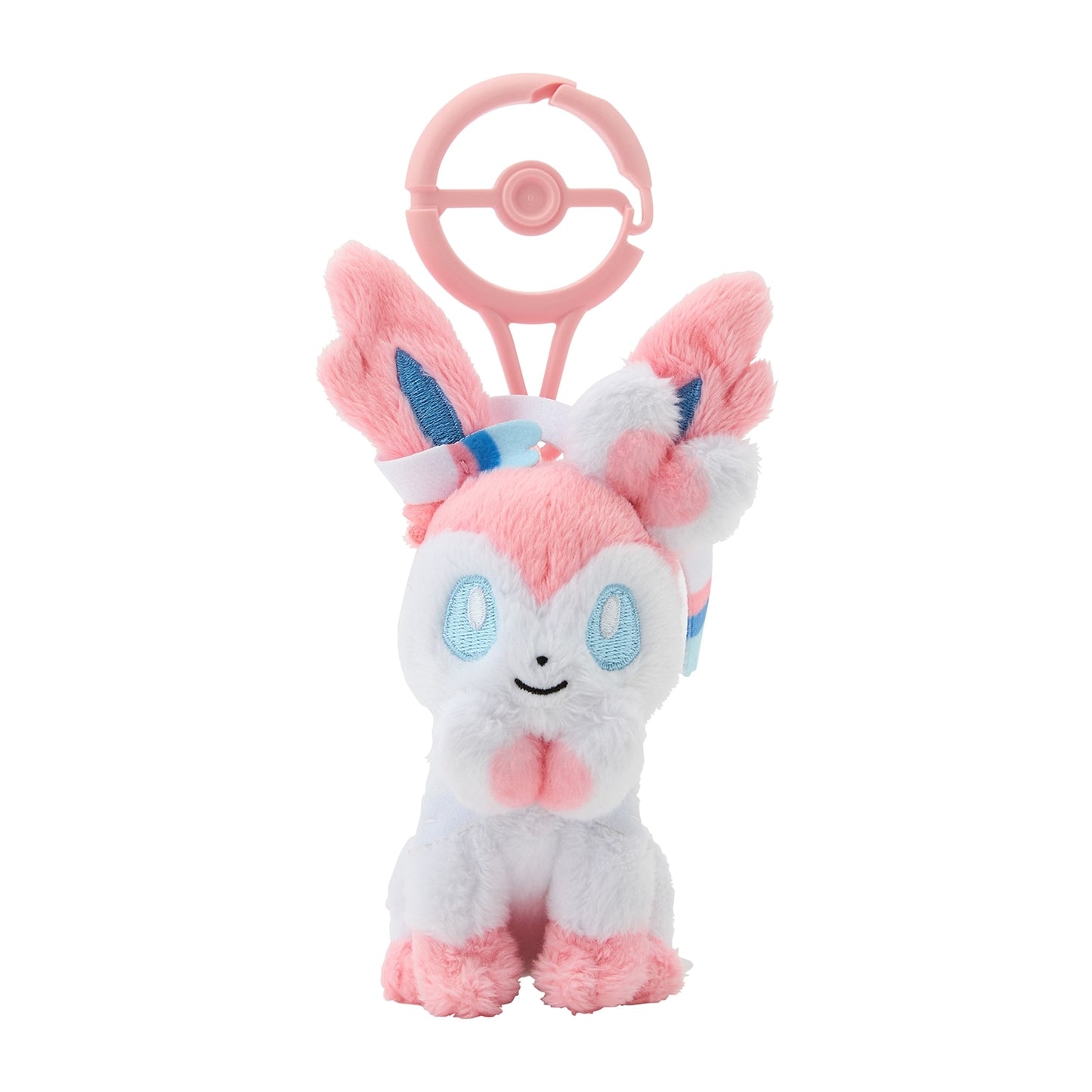 Mascot Plushie med karabinkrok – Sylveon