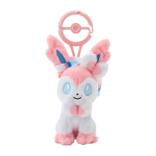 Mascot Plushie med karabinkrok – Sylveon