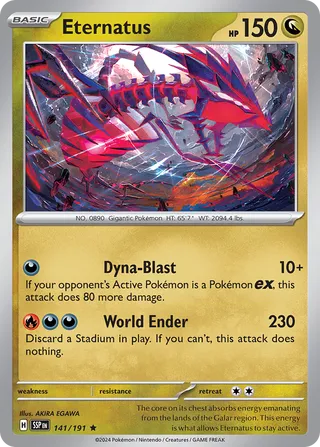 Eternatus 141/191 - Surging Sparks