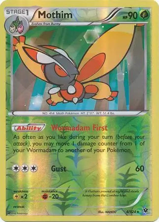 Mothim 4/124 - Fates Collide