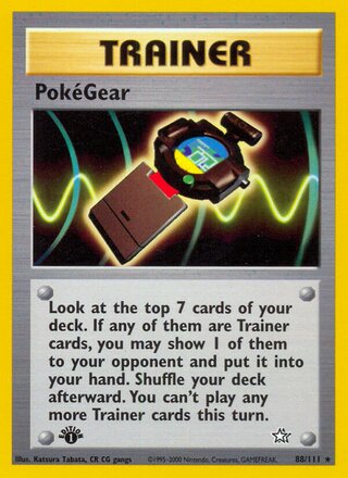 PokéGear 88/111 - Neo Genesis