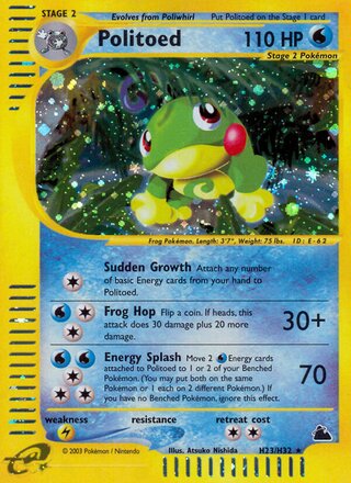 Politoed H23/H32 - Skyridge