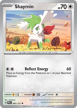 Shaymin 087/131 - Prismatic Evolutions