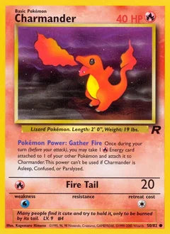 Charmander 50/82 - Team Rocket