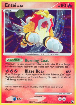 Entei 4/132 - Secret Wonders