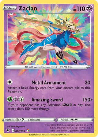 Zacian 082/185 - Vivid Voltage