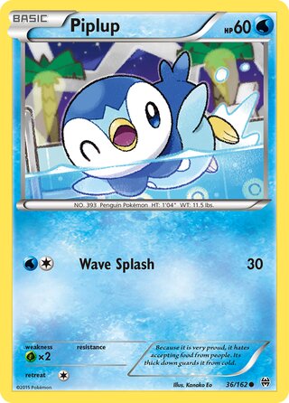 Piplup 36/162 - BREAKthrough
