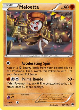 Meloetta 85/162 - BREAKthrough