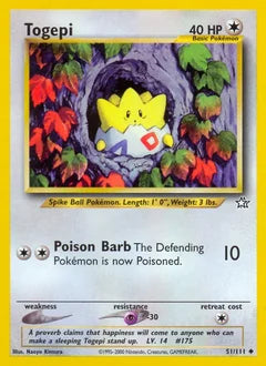 Togepi 51/111 - Neo Genesis
