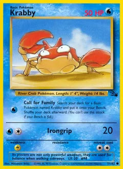 Krabby 51/62 - Fossil