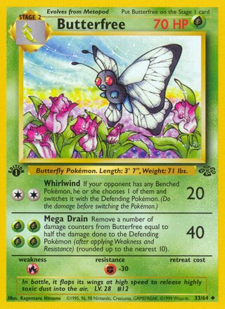 Butterfree 33/64 - Jungle