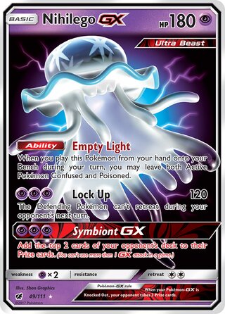 Nihilego-GX 49/111 - Crimson Invasion