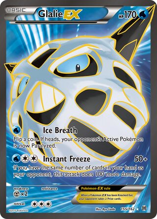 Glalie-EX 155/162 - BREAKthrough