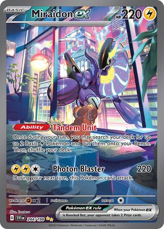 Miraidon ex 244/198 - Scarlet & Violet Base