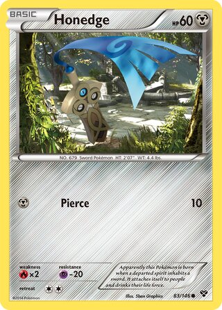 Honedge 83/146 - XY Base