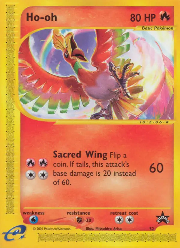 Ho-oh 52 - WOTC Promo