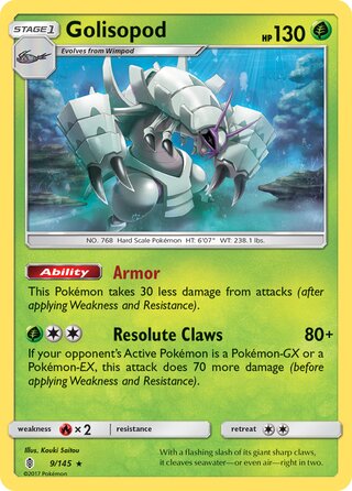 Golisopod 9/145 - Guardians Rising