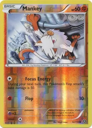 Mankey 52/114 - Steam Siege