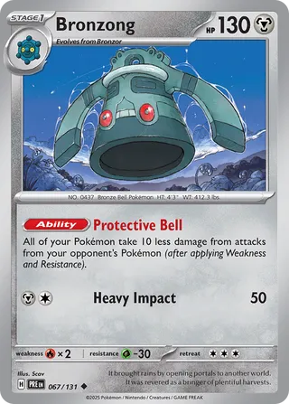 Bronzong 067/131 - Prismatic Evolutions