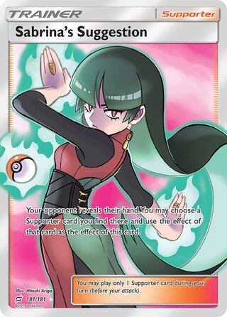 Sabrina's Suggestion 181/181 - Team Up