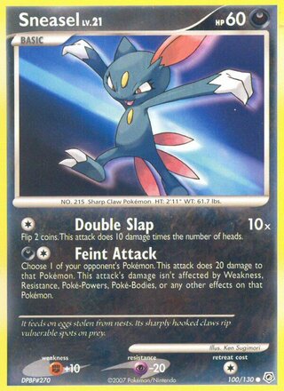 Sneasel 100/130 - Diamond & Pearl Base