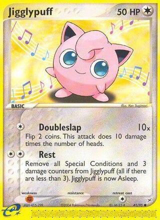 Jigglypuff 41/95 - Team Magma vs Team Aqua