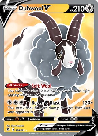 Dubwool V 188/192 - Rebel Clash