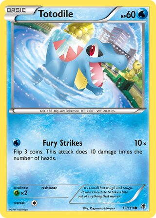 Totodile 15/119 - Phantom Forces