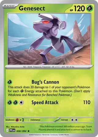 Genesect 008/094 - Phantasmal Flames