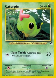 Caterpie 53/75 - Neo Discovery