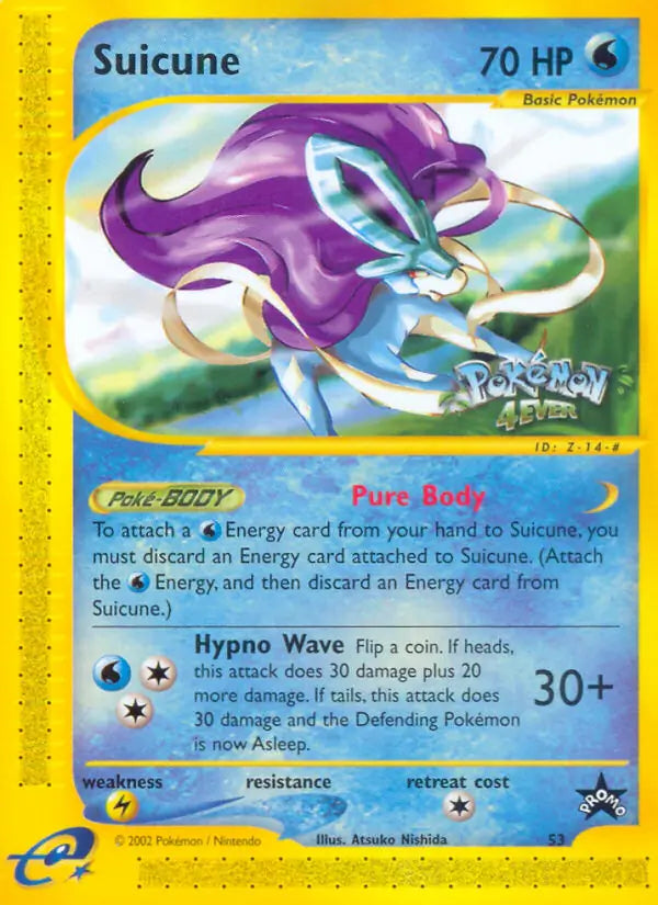 Suicune 53 - WOTC Promo
