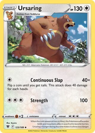 Ursaring 123/189 - Astral Radiance