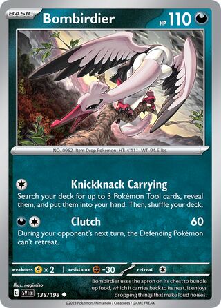 Bombirdier 138/198 - Scarlet & Violet Base