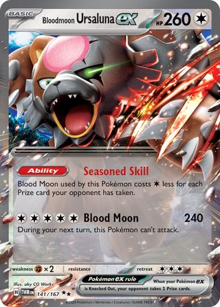 Bloodmoon Ursaluna ex 141/167 - Twilight Masquerade