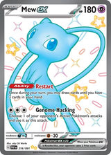Mew ex 216/091 - Paldean Fates