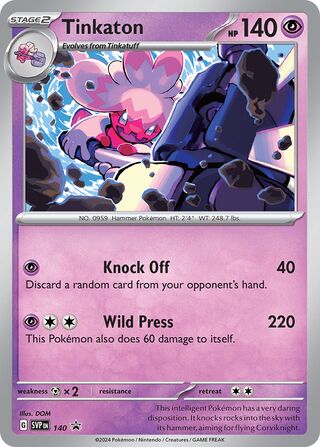 Tinkaton 140 - Scarlet & Violet Promos