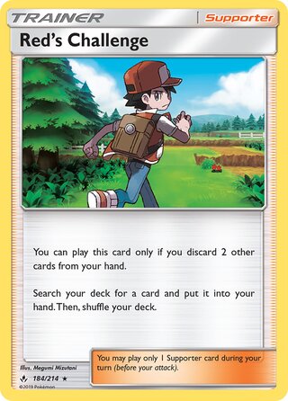 Red's Challenge 184/214 - Unbroken Bonds