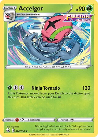 Accelgor 014/264 - Fusion Strike