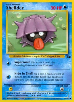 Shellder 54/62 - Fossil