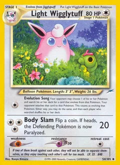 Light Wigglytuff 54/105 - Neo Destiny