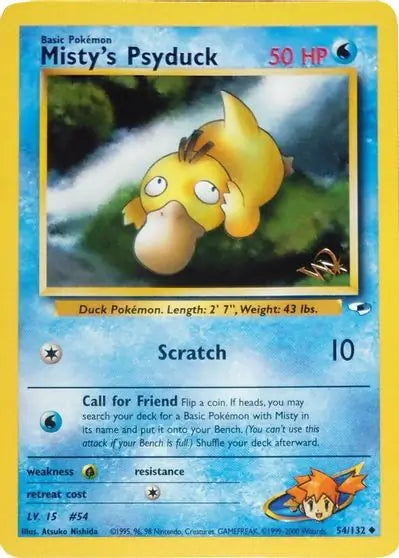 Misty's Psyduck 54 - WOTC Promo